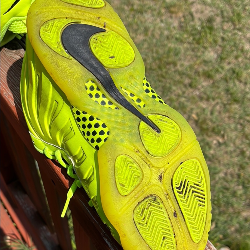 Kids Neon Green Sneakers - Picture 4 of 5